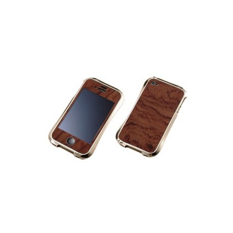 WOODEN PLATE for iPhone 4/4S-BUBINGA