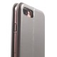 Apple iPhone 7 Plus Magnetisk Læder Støtte Cover Grå