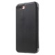 Apple iPhone 7 Plus Magnetisk Læder Støtte Cover Sort