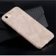 Apple iPhone 7 Plus USAMS Crazy Horse Læder Bag Cover Cream