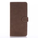 iPhone 8 Plus / 7 Plus Retro Læder Skin Pung Brun