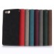 Apple iPhone 7 Plus Retro Læder Skin Pung Brun