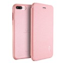 iPhone 8 Plus / 7 Plus LENUO Ledream PU Læder Etui Pink