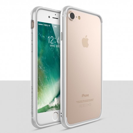 Apple iPhone 7 Plus TOTU Evoque Series PC Bumper Sølv