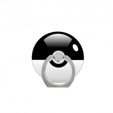 Pokemon Go Poke Finger Ring Holder/Kabel Opsamler til Smartphones Rød