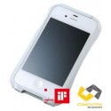 LIMITED EDITION Dëff Cleave Japanese 3D Curves Aluminum Bumper for iPhone 4/4S-LUXURY WHITE