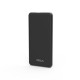 Power Bank DOCA  D606 5000mAh Ultra-Tynd til iPhone Samsung LG Sony m fl Sort
