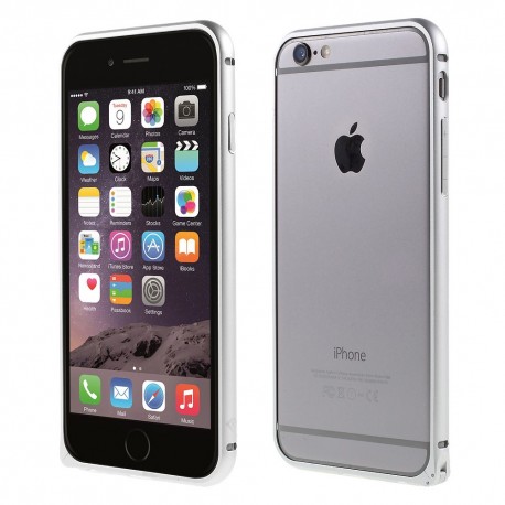 Apple iPhone 6S 6 KAVARO Frame Bumper Sølv