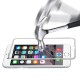 iPhone 7 / 8 HAT PRINCE Beskyttelsesglas Full Coverage 3D med Alu Kant - Sølv