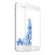 iPhone 7 / 8 BASEUS Beskyttelsesglas Anti-Blue-Ray 0.23mm 3D 9H Hvid