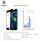 iPhone 7 / 8 BASEUS Beskyttelsesglas Anti-Blue-Ray 0.23mm 3D 9H Hvid