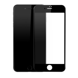 iPhone 7 / 8 BASEUS Beskyttelsesglas Anti-Blue-Ray 0.23mm 3D 9H Sort