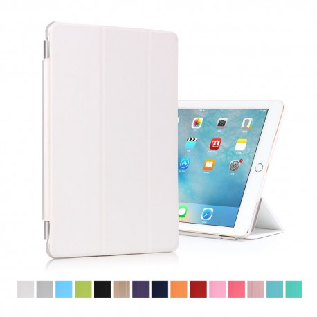 iPad Pro 9,7" Tri-Fold Stand Smart Folio PU Læder Cover - Hvid