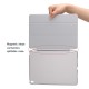 iPad Pro 9,7" Tri-Fold Stand Smart Folio PU Læder Cover - Grå