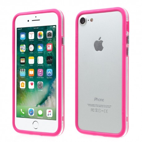 Apple iPhone 7 TPU + PC Bumper Pink
