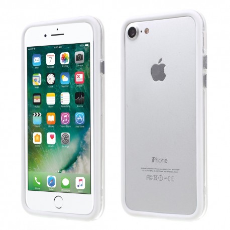 Apple iPhone 7 TPU + PC Bumper Hvid