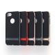 Apple iPhone 7 ROCK Royce Series Plastik TPU Hybrid Cover Grå