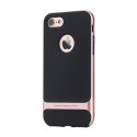 iPhone 8/7 ROCK Royce Series Plastik TPU Hybrid Cover Rose Guld