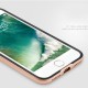 Apple iPhone 7 TOTU Carbon Fiber PC + TPU Hybrid Shell Cover Rosa Guld