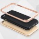 Apple iPhone 7 TOTU Carbon Fiber PC + TPU Hybrid Shell Cover Rosa Guld