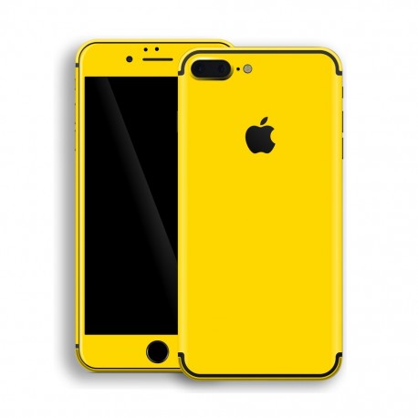 Apple iPhone 7 PLUS GLOSSY Lemon Yellow Skin
