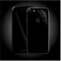Apple iPhone 8/7 LUXURIA High Gloss JET BLACK Skin Sort