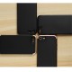 Apple iPhone 7 TOTU Carbon Fiber PC + TPU Hybrid Shell Cover Guld