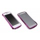 DRACO 5 ALUMINUM BUMPER til iPhone 5/5S - GALACTIK RØD