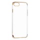 Apple iPhone 7 BASEUS Glitter Plating Plastik Cover Guld