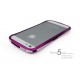 DRACO 5 ALUMINUM BUMPER til iPhone 5/5S - GALACTIK RØD
