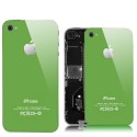 Apple iPhone 4 Bag Glas Grøn