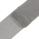 Apple Watch 42 mm Serie 1 Serie 2 MILANESE Rustfri Stål Urrem Sølv