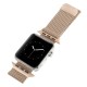 Apple Watch 42 mm Serie 1 Serie 2 MILANESE Rustfri Stål Urrem Rosa Guld