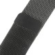 Apple Watch 38 mm Serie 1 Serie 2 MILANESE Rustfri Stål Urrem Sort