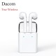DACOM TWS True Wireless Bluetooth 4.2 Dobbel Øretelefoner Hvid