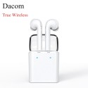 DACOM TWS True Bluetooth 4.2 Duo Øretelefoner Hvid