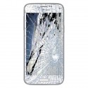 SAMSUNG GALAXY S5 LCD Display og Glas Reparation Hvid