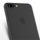 Apple iPhone 7 CAFELE 0.4mm Ultra-tynd Mat Plastik Cover Sort