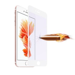 iPhone 6 / 6S Beskyttelsesglas 0,3mm HD-Ultra Clear Hvid