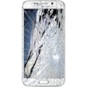 SAMSUNG GALAXY S6 Edge LCD Display & Touch Screen inkl. Ramme Reparation Hvid