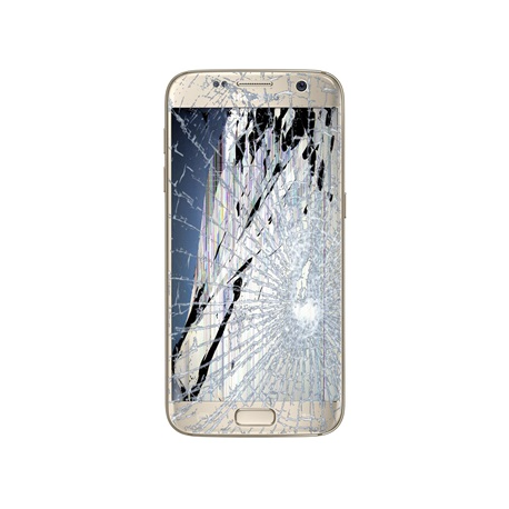 SAMSUNG GALAXY S7 LCD Display & Touch Screen Reparation Guld
