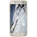 SAMSUNG GALAXY S7 LCD Display & Touch Screen Reparation Guld