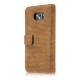 Samsung Galaxy S7 G930  Retro Wallet Læder Cover Brun