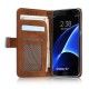 Samsung Galaxy S7 G930  Retro Wallet Læder Cover Blå