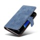 Samsung Galaxy S7 G930  Retro Wallet Læder Cover Blå