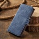 Samsung Galaxy S7 G930  Retro Wallet Læder Cover Blå
