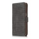 Samsung Galaxy S7 G930  Retro Wallet Læder Cover Grå