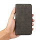 Samsung Galaxy S7 G930  Retro Wallet Læder Cover Grå
