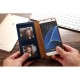 Samsung Galaxy S7 Edge G935 CMAI2 Læder Cover med Kort holder  Brun