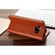 Samsung Galaxy S7 Edge G935 CMAI2 Læder Cover med Kort holder  Brun